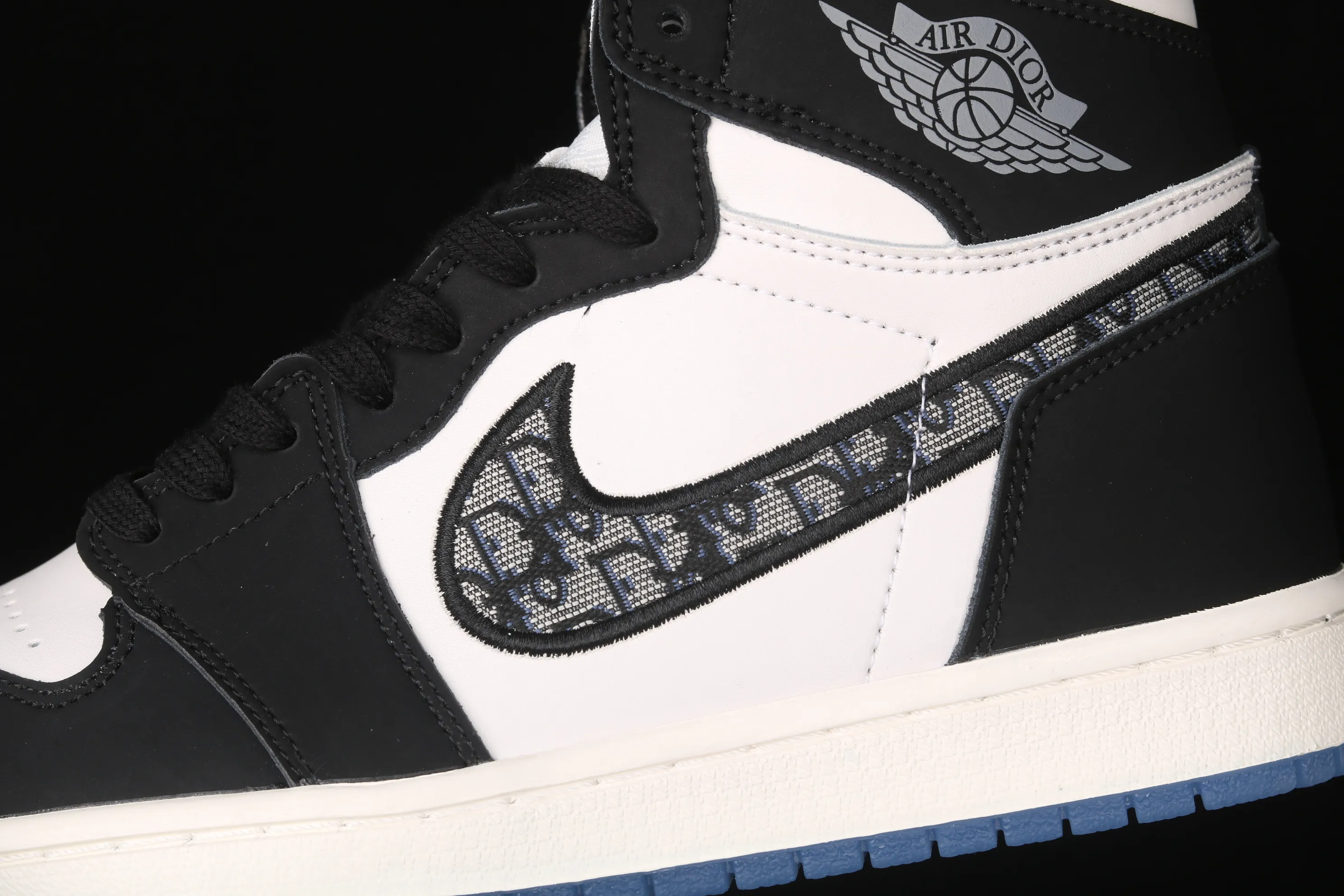 All categories Air Jordan Jordan series basketball shoes Air Jordan 1 High Z version Dr x Air Jordan 1 High AJ1 Joe 1 Dior joint black and white high top CN8607-001